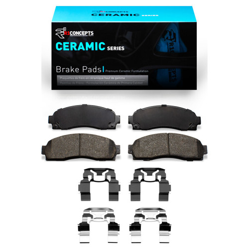 R1 01-05 Ford Explorer Sport Front Ceramic Pads & Hardware Kit