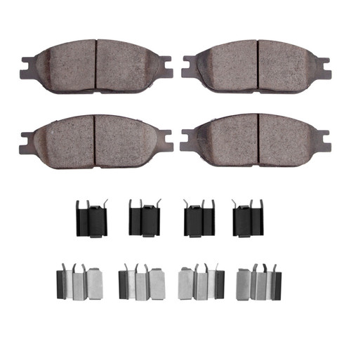 R1 99-03 Ford Windstar Front Ceramic Pads & Hardware Kit