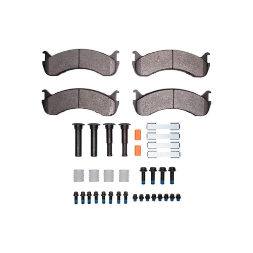 R1 98-25 Beaver Motorcoach Monterey Front/Rear Ceramic Pads & Hardware Kit