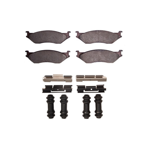 R1 99-10 Coachmen Aurora Front/Rear Ceramic Pads & Hardware Kit