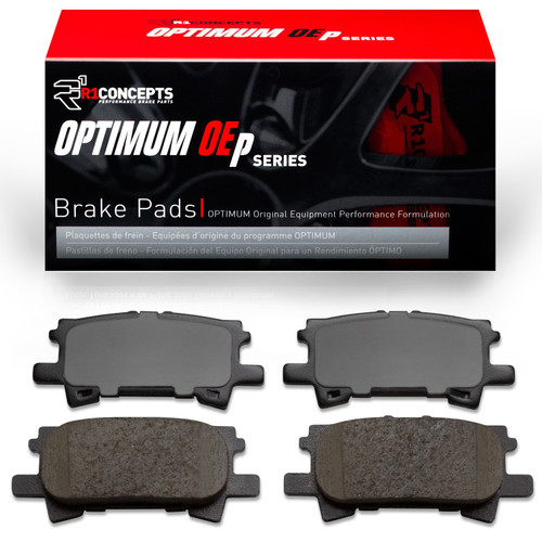 R1 04-09 Lexus RX350 Rear R1 Optimum OE Brake Pads