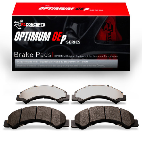 R1 98-24 Chevrolet W4500 Tiltmaster(w/Front Rotors) Front/Rear R1 Optimum OE Brake Pads