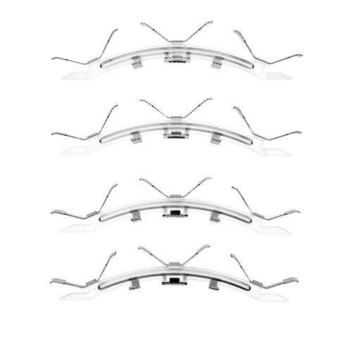 R1 2006-2013 Chevrolet Corvette Front Disc Brake Hardware Kit