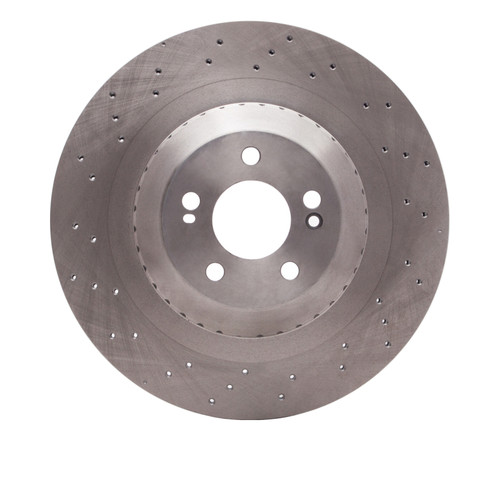 R1 2015-2017 Mercedes-Benz S600 Rear Brake Rotor - Drilled