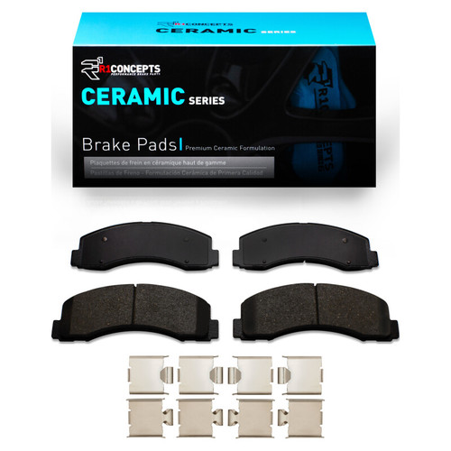 R1 2010-2021 Ford F-150 RWD Front R1 Ceramic Pads & Hardware Kit