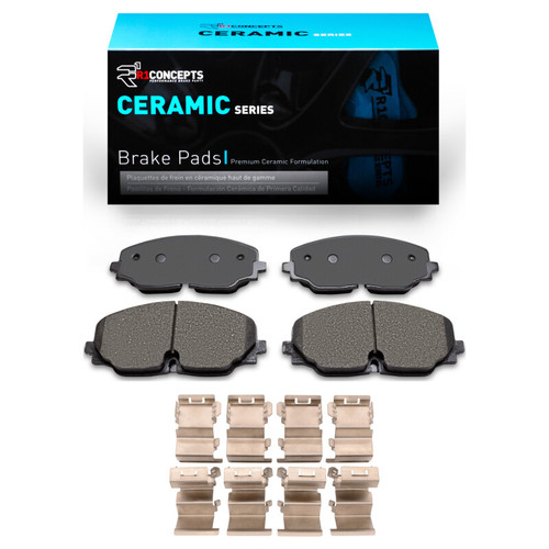 R1 2018-2025 Volkswagen ATLAS Cross Sport Front R1 Ceramic Pads & Hardware Kit