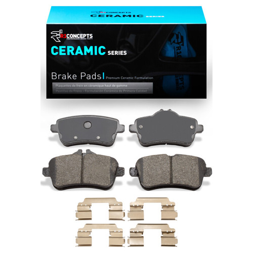 R1 2012-2020 Mercedes-Benz GLE350 Rear R1 Ceramic Pads & Hardware Kit