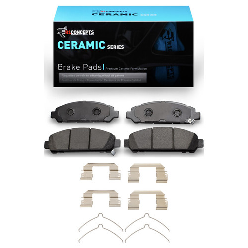 R1 2009-2015 Toyota Venza Front R1 Ceramic Pads & Hardware Kit