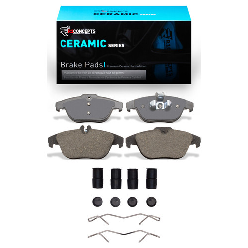R1 2008-2017 Mercedes-Benz C300 Sedan Rear R1 Ceramic Pads & Hardware Kit