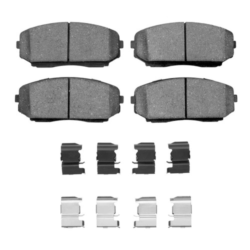 R1 2007-2025 Ford Edge Front R1 Ceramic Pads & Hardware Kit