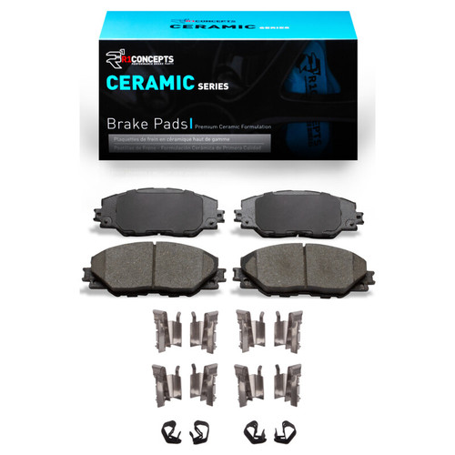 R1 2006-2020 Pontiac Vibe Front R1 Ceramic Pads & Hardware Kit