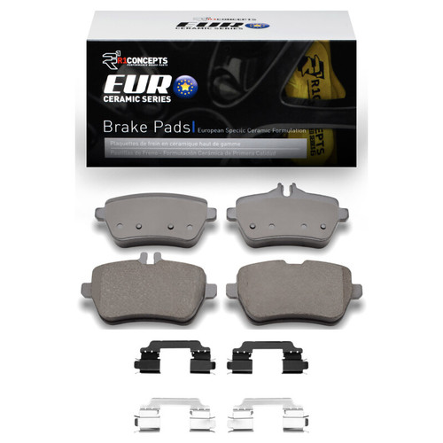 R1 2013-2021 Mercedes-Benz SL450 Rear R1 Euro Ceramic Pads & Hardware Kit