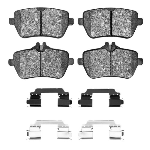 R1 2013-2021 Mercedes-Benz SL450 Rear R1 Euro Ceramic Pads & Hardware Kit
