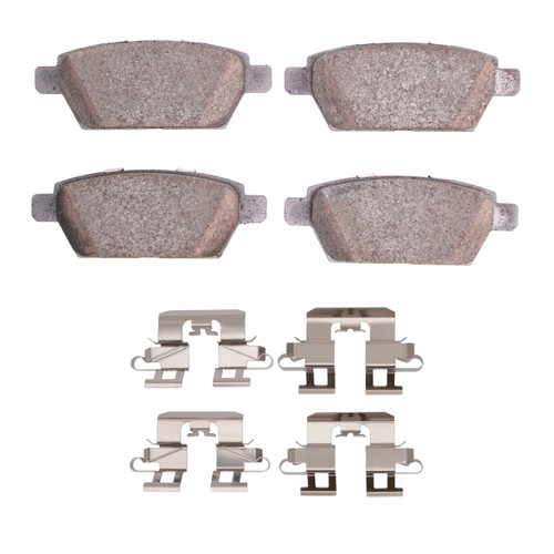 R1 2006-2013 Ford Fusion Rear R1 Ceramic Pads & Hardware Kit