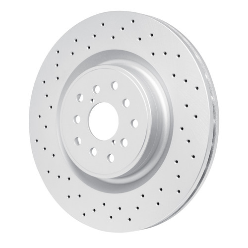 R1 2018-2025 Subaru WRX STI Front R1 Carbon Alloy GeoMET Rotor - Drilled