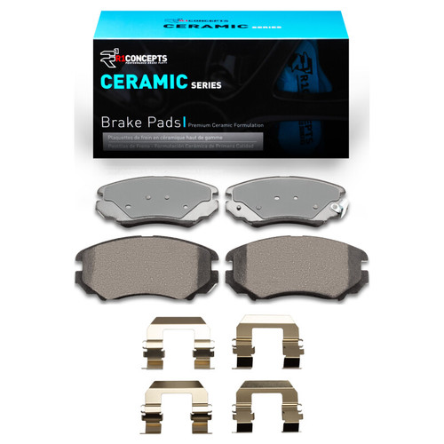 R1 2002-2013 Hyundai Elantra Front R1 Ceramic Pads & Hardware Kit
