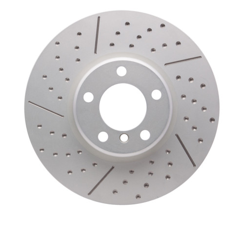 R1 2012-2021 BMW 428I xDrive Coupe/Conv Front R1 Carbon Alloy GeoMET Dimpled & Slotted Rotor
