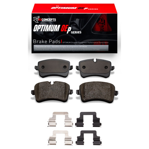 R1 2014-2018 Audi A6 Quattro Rear R1 Optimum OE Pads & Hardware Kit