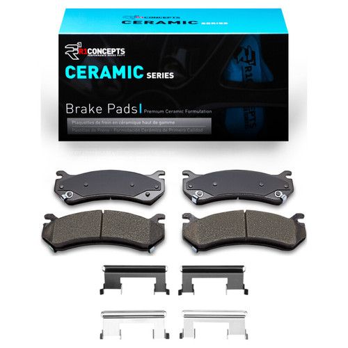 R1 1999-2013 Cadillac Escalade EXT Front/Rear R1 Ceramic Pads & Hardware Kit