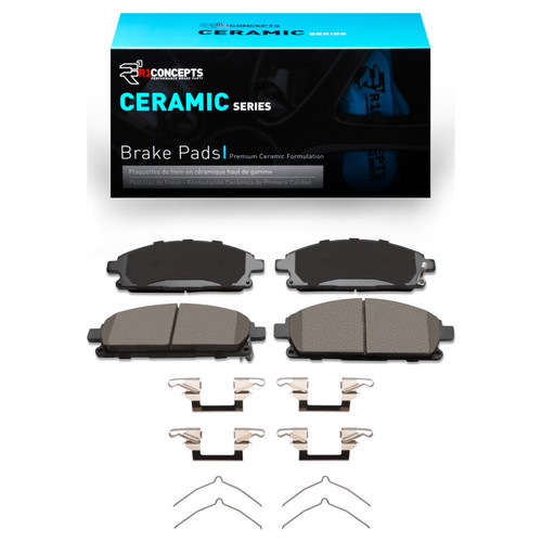 R1 1996-2004 Infiniti QX4 Front R1 Ceramic Pads & Hardware Kit