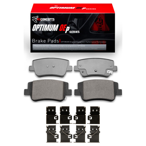 R1 2021-2025 Hyundai Sonata Rear R1 Optimum OE Pads & Hardware Kit