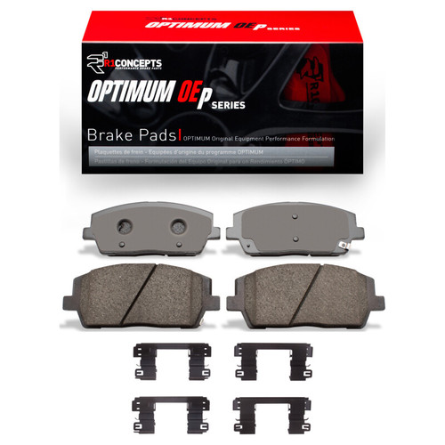 R1 2020-2025 Hyundai Palisade Front R1 Optimum OE Pads & Hardware Kit
