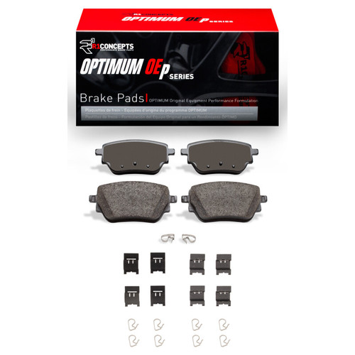 R1 2019-2026 Mercedes-Benz A200 (Mexico) Rear R1 Optimum OE Pads & Hardware Kit