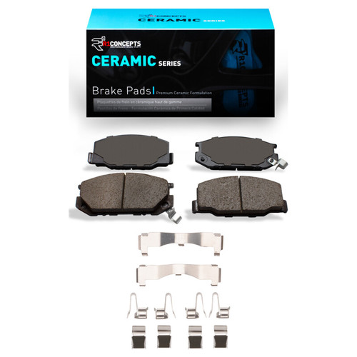 R1 1982-1985 Toyota Celica Front R1 Ceramic Pads & Hardware Kit