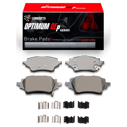 R1 2018-2022 Toyota C-HR Rear R1 Optimum OE Pads & Hardware Kit