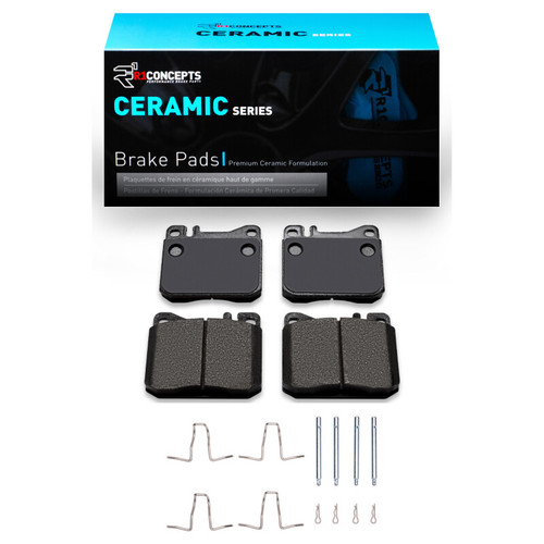 R1 1979-1985 Mercedes-Benz 280CE Front R1 Ceramic Pads & Hardware Kit
