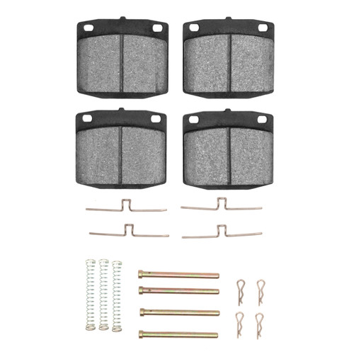 R1 1974-1982 Honda Civic Hatchback Front R1 Ceramic Pads & Hardware Kit
