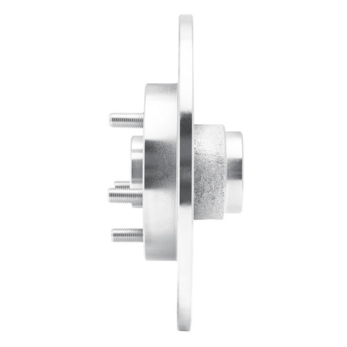 R1 1984-1987 Pontiac Fiero Front Left Drilled & Slotted Silver Brake Rotor