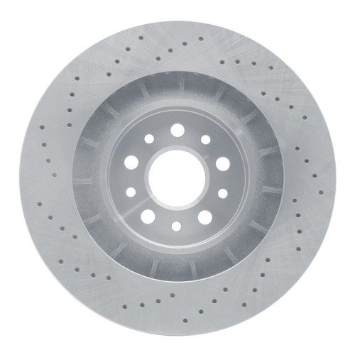 R1 2014-2024 Maserati Ghibli Front Brake Rotor - Drilled