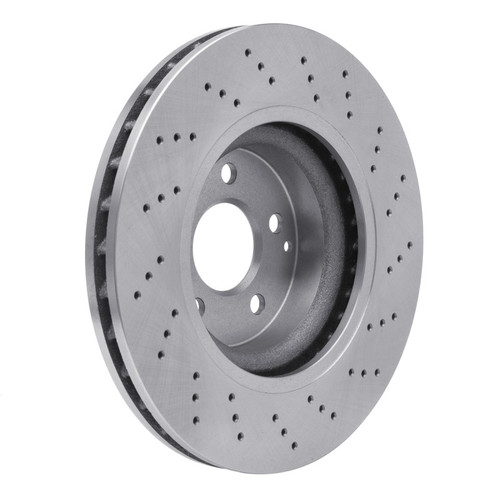R1 2003-2012 Mercedes-Benz E500 Front Brake Rotor - Drilled