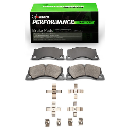 R1 2008-2025 Audi S e-Tron GT Front R1 Performance Sport Pads & Hardware Kit