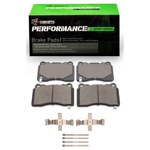 R1 2017-2025 Acura Integra Front R1 Performance Sport Pads & Hardware Kit