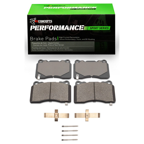 R1 2004-2008 Acura TL Front R1 Performance Sport Pads & Hardware Kit