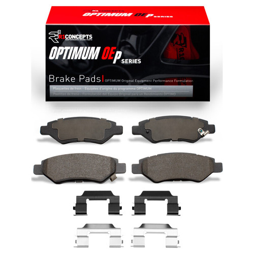 R1 2008-2016 Cadillac CTS Rear R1 Optimum OE Pads & Hardware Kit