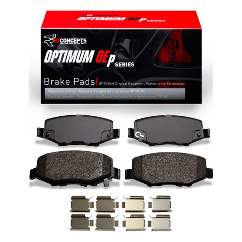R1 2007-2018 Dodge Nitro Rear R1 Optimum OE Pads & Hardware Kit