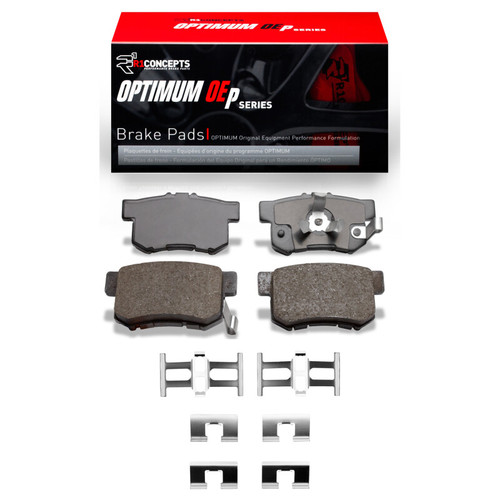 R1 2005-2018 Acura RDX Rear R1 Optimum OE Pads & Hardware Kit