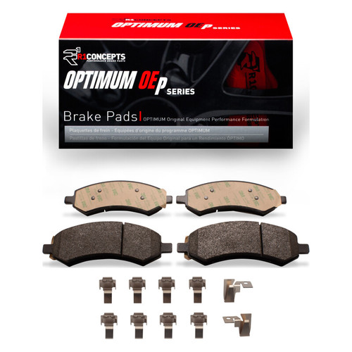 R1 2005-2024 Chrysler Aspen Front R1 Optimum OE Pads & Hardware Kit
