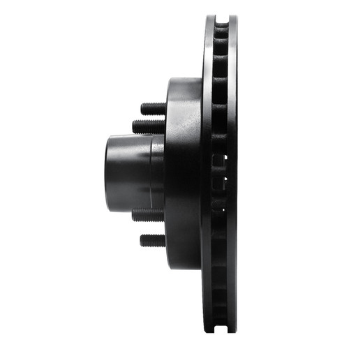 R1 1982-1995 Buick Regal Front Right Drilled & Slotted Black Brake Rotor