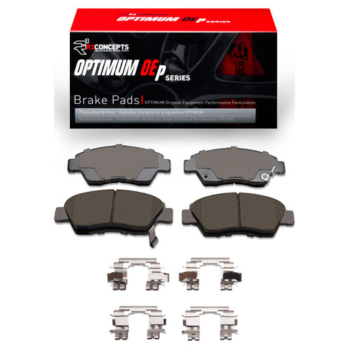 R1 1993-1997 Honda Civic Coupe Front R1 Optimum OE Pads & Hardware Kit
