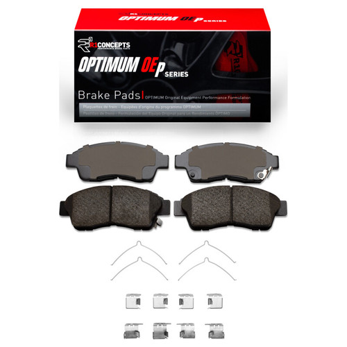 R1 1997-2001 Toyota Camry Front R1 Optimum OE Pads & Hardware Kit