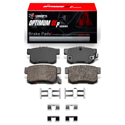 R1 1987-2022 Acura Integra Rear R1 Optimum OE Pads & Hardware Kit