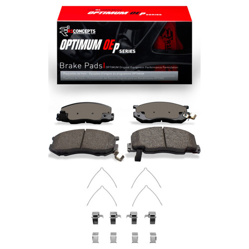 R1 1991-1997 Toyota Previa Front R1 Optimum OE Pads & Hardware Kit