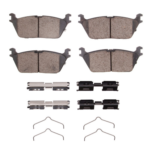 R1 2019-2025 Jeep Grand Wagoneer Rear Performance Off-Road/Tow Brake Pads & Hardware Kit