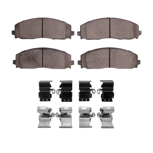 R1 2012-2025 Chrysler Town & Country Front Performance Off-Road/Tow Brake Pads & Hardware Kit