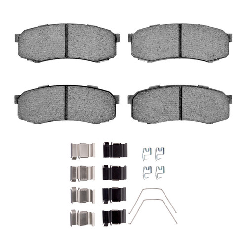 R1 1993-2024 Lexus GX460 Rear Performance Off-Road/Tow Brake Pads & Hardware Kit