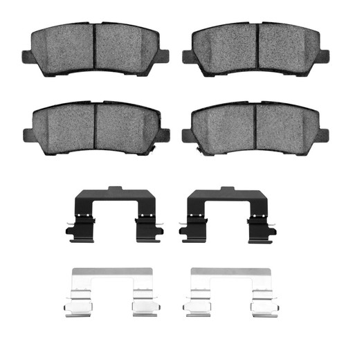 R1 2015-2023 Ford Mustang Rear R1 Semi Met Pads & Hardware Kit